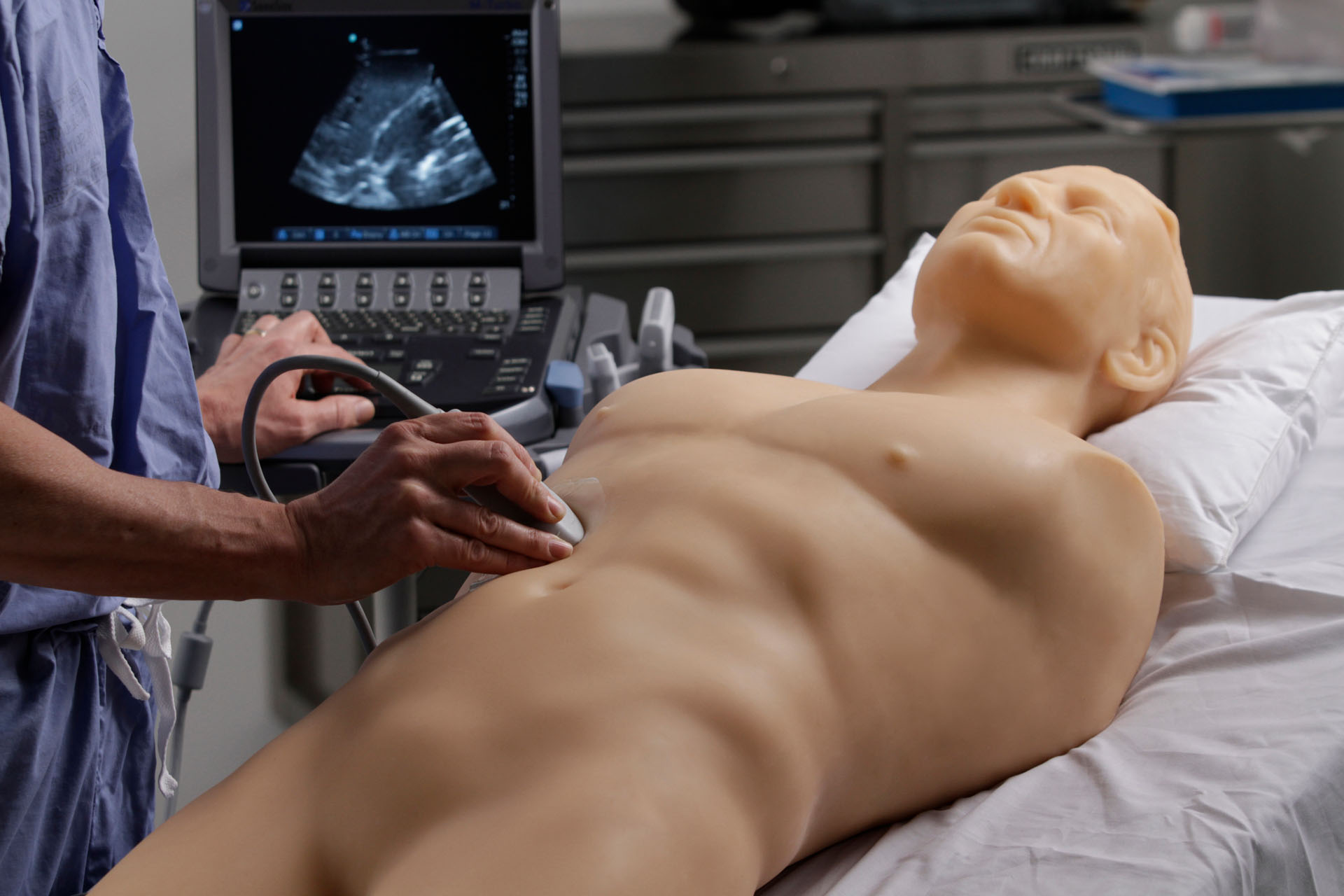 Fast Exam Real Time Ultrasound Training Model