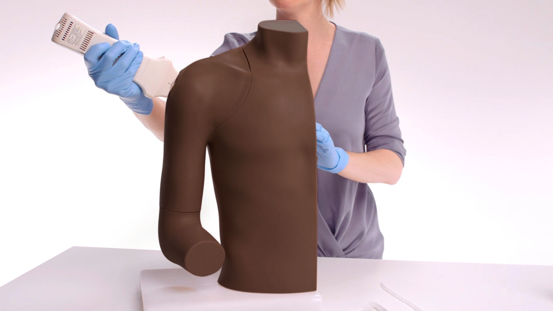 Shoulder Injection Trainer Ultrasound Guided, Dark - Adam,Rouilly